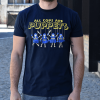 T-shirt with print 4 types of European police officers all cops are puppets