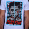 white tshirt wit print fight club movie brad pitt edward norton
