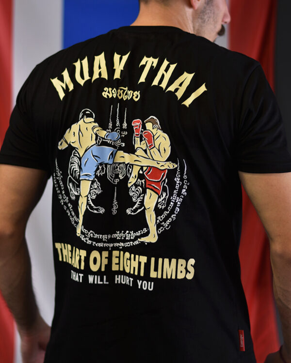 vandalist black muay thai t-shirt