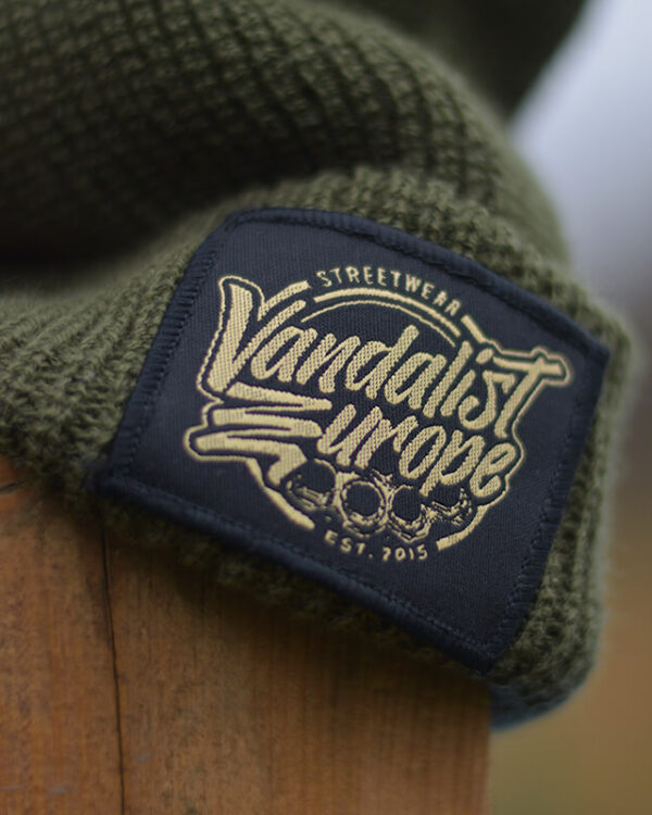vandalist beanie green olive