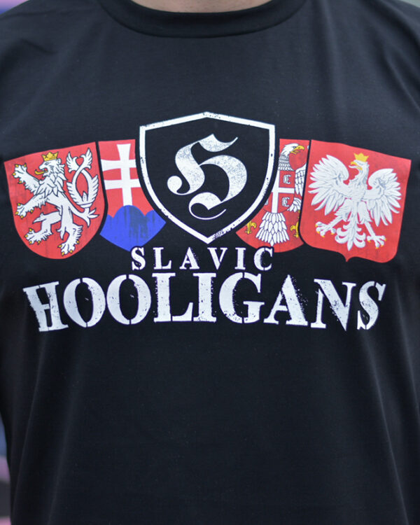 slavic hooligans black t-shirt vandalist europe wear
