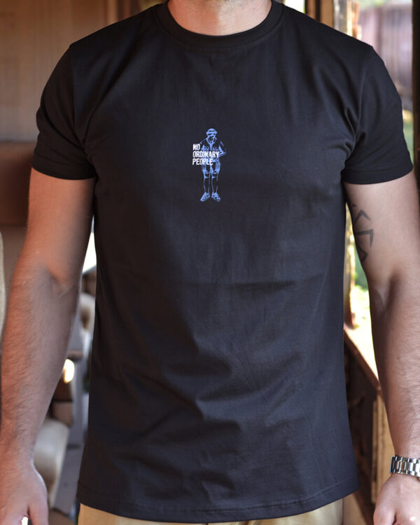 vandalist no ordinary people black t-shirt