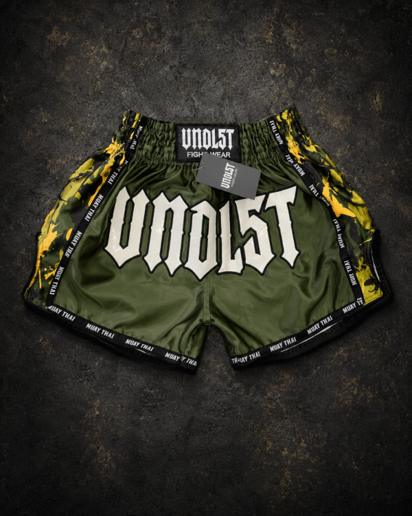 vndl5t vandalist muay thai shorts jungle phantom