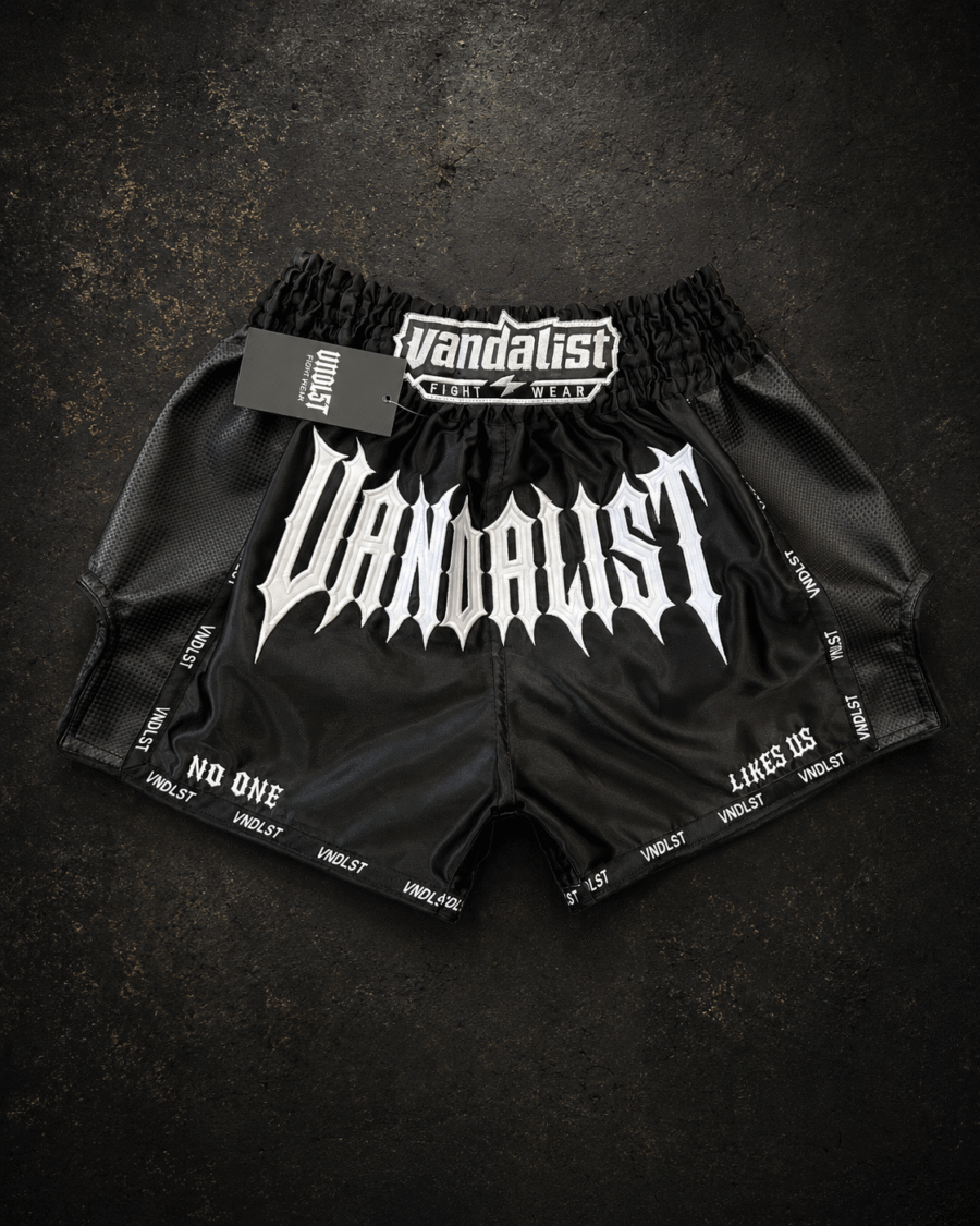 vndl5t vandalist muay thai shorts