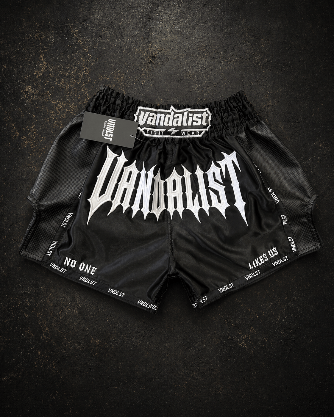 vndl5t vandalist muay thai shorts