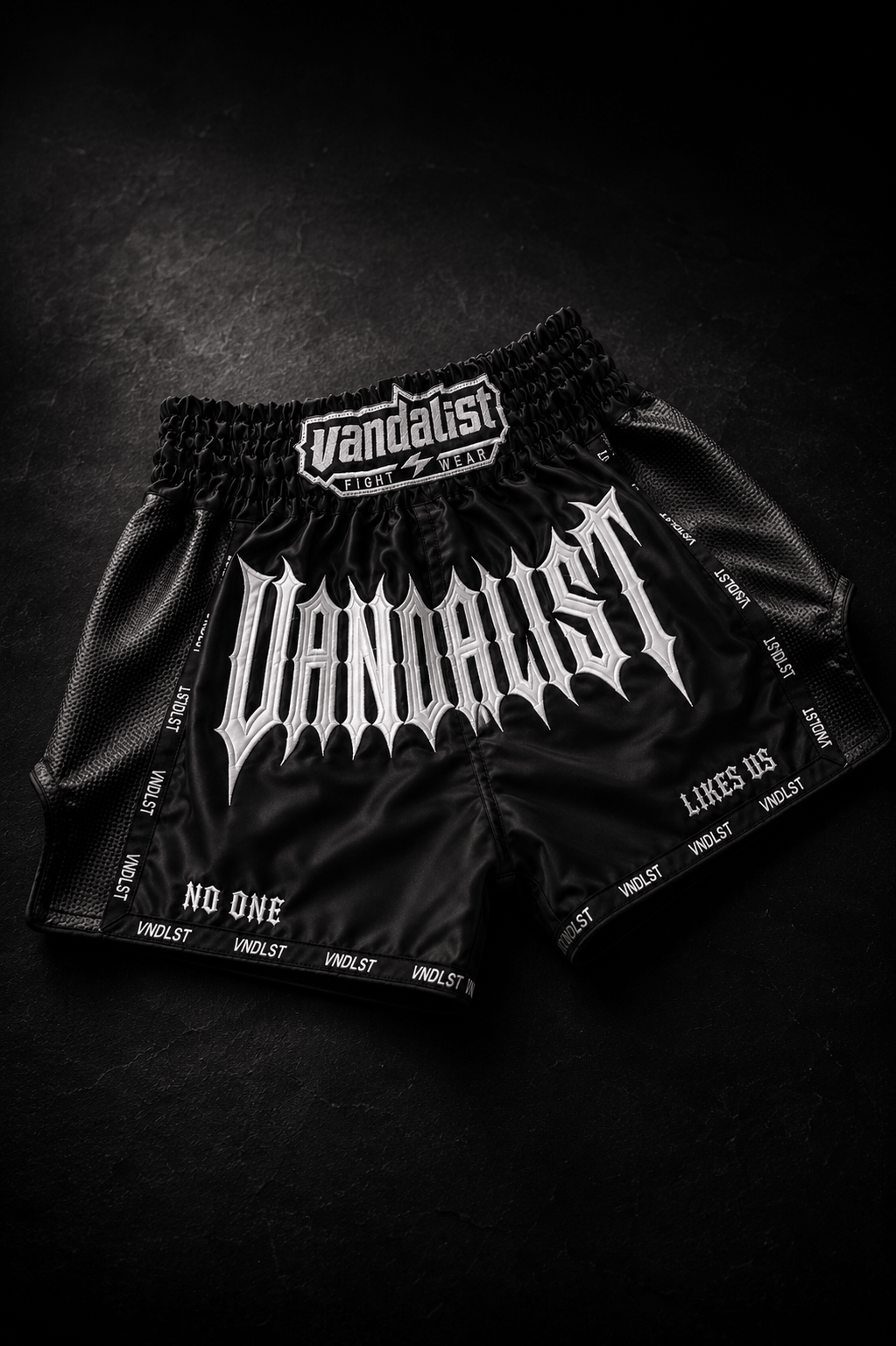 vndl5t vandalist muay thai shorts
